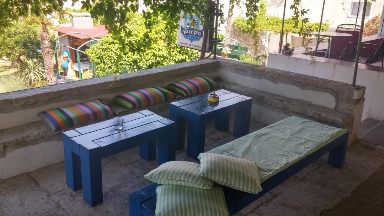 Pape Punat Apartmani I Sobe Kültér fotó